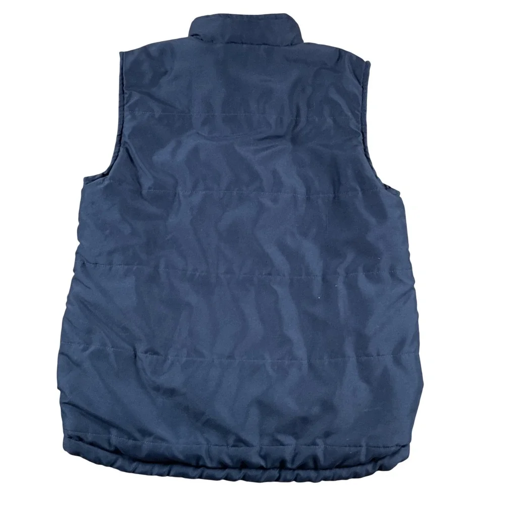 Boys‎ Disney Cars Puffer Vest Size 6 Blue Orange Disney Pixar